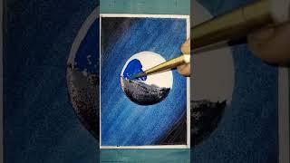Earth painting step by step/Earth drawing #shorts #youtubeshorts #art #painting