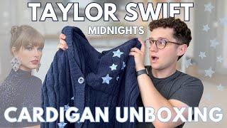 Unboxing the NEW Taylor Swift MIDNIGHTS CARDIGAN!