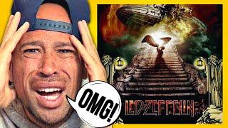 Led Zeppelin - Stairway To Heaven (Official Audio) REACTION! The music builds like a stairway WTF...