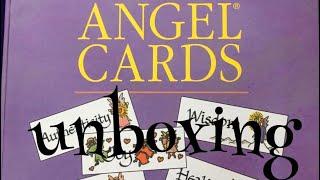 The original angel cards unboxing