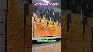 Versatile Rotating LED Screen That Redefines Display Technology  #digitalsignage #leddisplay