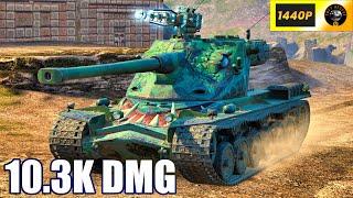 Kranvagn - 10.3K DMG 4 KILLS ● WoT Blitz Gameplay 1440p