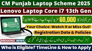 CM Punjab Laptop Scheme 2025 Updates |CM Punjab Laptop Scheme -Timeline & How to Apply Complete Info