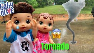 Baby Alive Abby First Tornado afternoon Routine