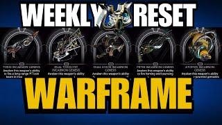 Warframe Weekly Reset with an Umbra Forma and Torid Incarnon Available! {March 2, 2025 )