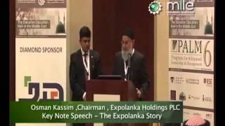 Success Story of  Expolanka Holdings PLC by Mr. Osman Kassim