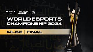 MLBB | PHILIPPINES vs MALAYSIA - GRAND FINAL | IESF WORLD ESPORTS CHAMPIONSHIP 2024 | DAY  4