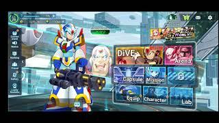 GFSven Rockman X Dive Ep 11 Megaman Falcon armor  1V1 Arena Match