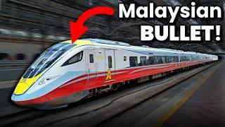 I rode Business Class on Malaysia’s BULLET TRAIN!