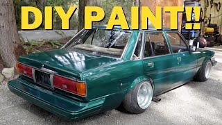 HOW TO PAINT A CAR AT HOME!! (CRESSIDA)