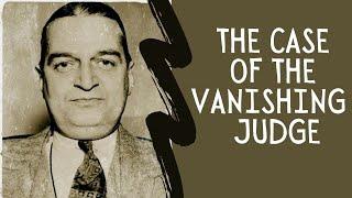 The Judge Who Vanished Without a Trace | What Happened to Judge Joseph Crater?