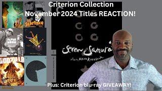 Criterion Collection November 2024 Titles REACTION!