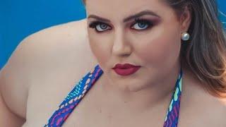 Taina Gotardo Biography Facts | Body Positive | Curvy Plus size Model | BBW Model Brazil