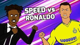 SPEED vs FOOTBALLERS Sprintrennen-Herausforderung