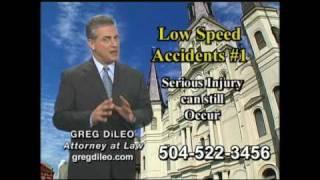 Your Legal Minute:  Low Speed Accidents