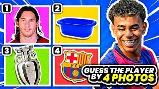 GUESS THE FOOTBALL PLAYER BY 4 PHOTOS / IMAGES | QUIZ FOOTBALL TRIVIA 2024