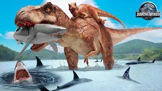 New Hollywood Dinosaur Movie (2023) | Rescue Rexy  | T-rex Vs indominus rex | dinosaur | Ms. Sandy