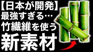 【衝撃】日本が開発した「竹繊維プラスチック」が画期的すぎる！