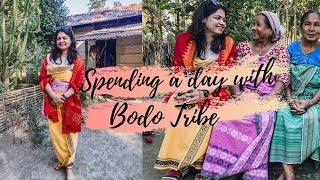 Spending a day with Bodo Tribe in Bodoland || Bodoland Territorial Region BTC || Ruby Singh