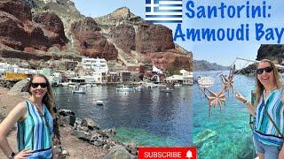 Greece: Exploring Ammoudi Bay In Santorini! 