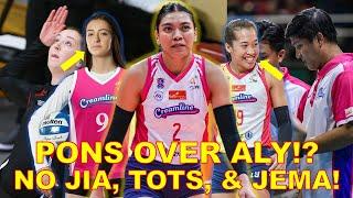 NAGKAGULO Na! Creamline STARTING SIX! Valdez Out, Pons In? Sino Ang Mas KARAPAT-DAPAT!