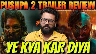 Pushpa 2 the Rule Trailer Review in Hindi | Allu Arjun | Sukumar | Rashmika Mandanna | Fahadh Faasil