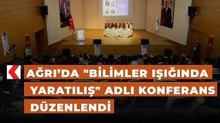 Ağrı İdeal Gençlik Kulübü "Bilimler Işığında Yaratılış" adlı konferans düzenledi