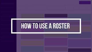 How to use Roster in Picktime?