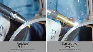 STT® Comparison – Stainless Steel Root Pass Welding