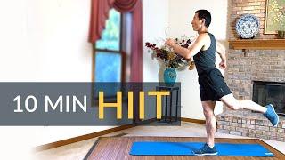 10分钟【高强度间歇训练】每周必做 10 Minute HIIT (no equipment)