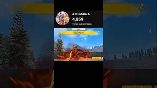 ATG MAINA ON FIRE  Master 1 ⭐ Done ️ #shorts #freefire #daddycalling