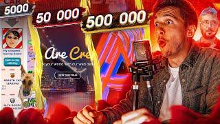 ЗАКАЗАЛ САЙТ ЗА 5000 / 50 000 / 500 000 РУБЛЕЙ! (feat. Артемий Лебедев!)