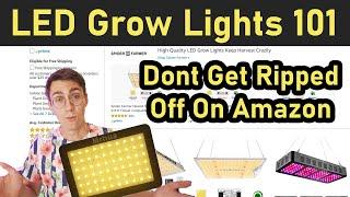 LED Grow Lights 101: What To Watch Out For When Buying From Amazon.com