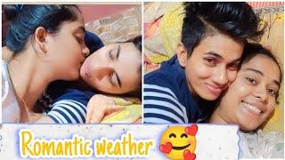 Romantic Weather Pe Mera Girlfriend Ho Gaya Romantic ||@Rikpiyavlogs