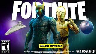 FORTNITE 35.20 UPDATE is LIVE
