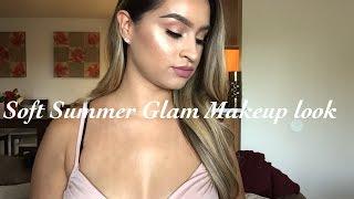 Soft Summer Glam Makeup Look | Melissa Diaz