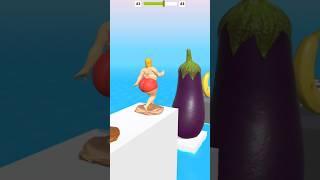 Squzzy girl in white and Red ball and jump on balloon ll #fun #gameplay #shortsviral #games #new