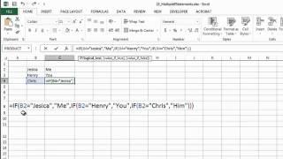 How to Use Multiple "if" Statements in Microsoft Excel : MS Excel Tips