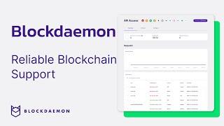 Blockdaemon Reliable Blockchain