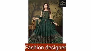 Fashion Color Trends in Pakistan/2022/2023.Green & Pantone color dresses