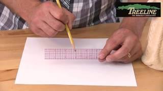 Clear and Flexible Carving Ruler - Treelineusa.com