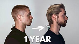 1 Year of Hair Growth | Time Lapse