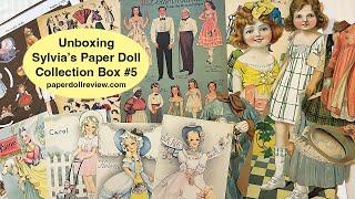 Unboxing #5 - Sylvia Kleindinst’s Paper Doll Collection