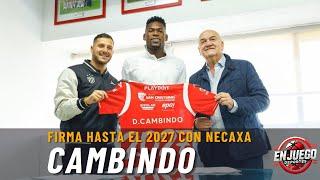 DIBER CAMBINDO firma hasta el 2027 con NECAXA