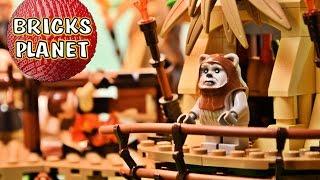 Ewok Village 10236 LEGO Star Wars - Review, Stop Motion, Time-Lapse Build