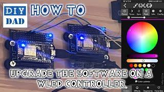 Upgrading the Software on a WLED Controller