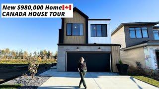 New Modern Custom Home in Edmonton for $980,000 | Complete House Tour | Canada Home Tour