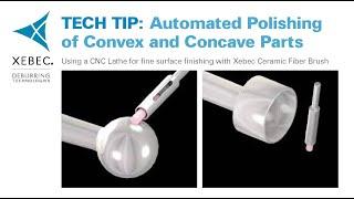 Automated Polishing of Convex and Concave Parts on CNC Lathe