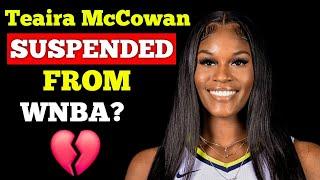 Teaira McCowan Just SUSPENDED From WNBA Fouling Indiana Fever's Aliyah Boston  |Dallas Wings