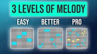 The Magic Behind Writing Melodies (Easy) | 3 Levels of Melody